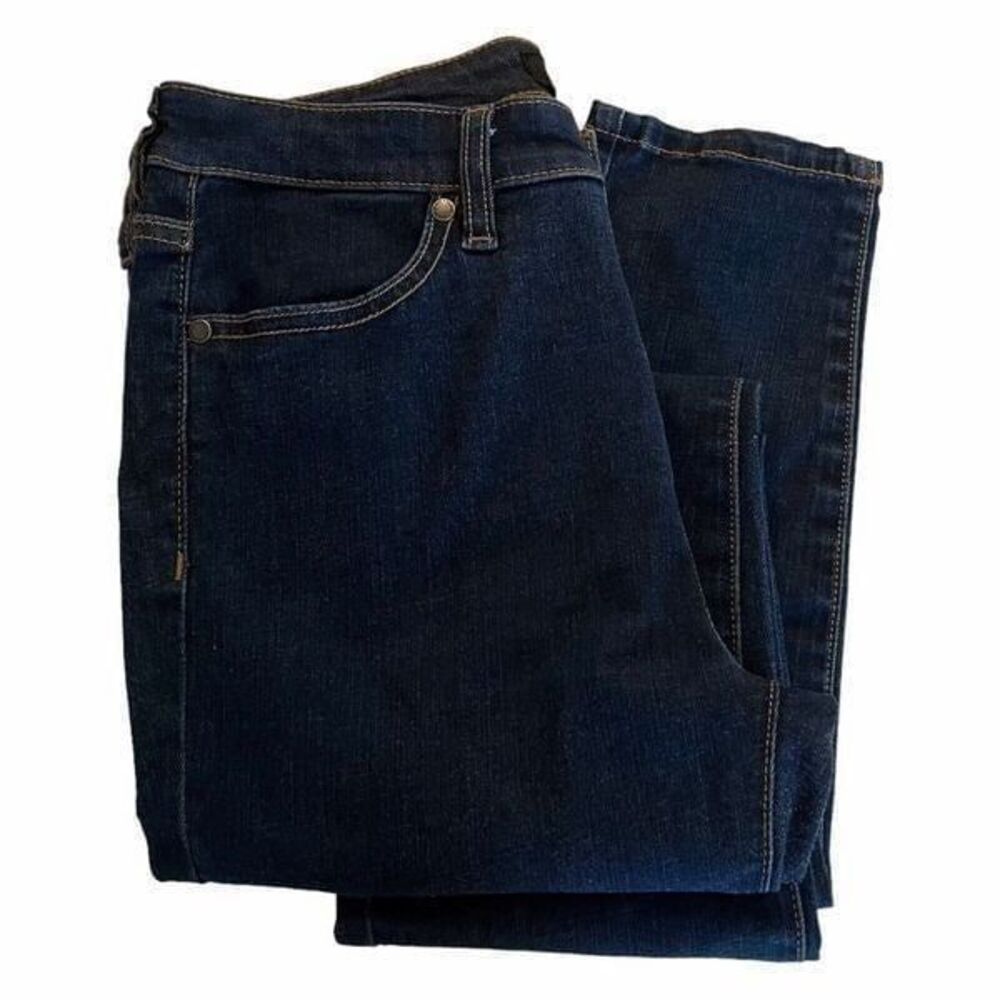 Buffalo David Bitton Womens Faith Blue Jeans W27 Mid Rise Skinny Stretch Crop